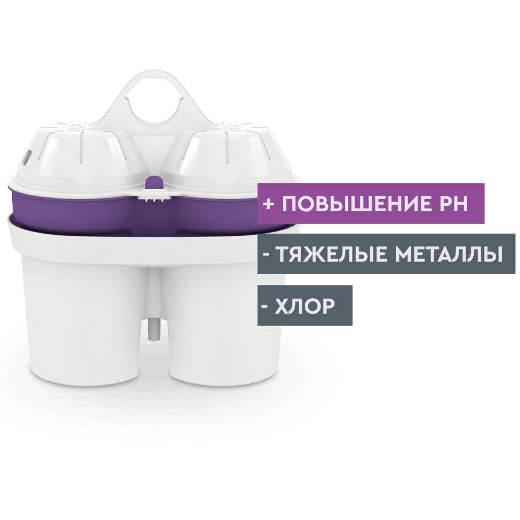 814470 Balanced Alkalized water 2 pack Комплект картриджей, cбалансированная щелочная вода 2шт
