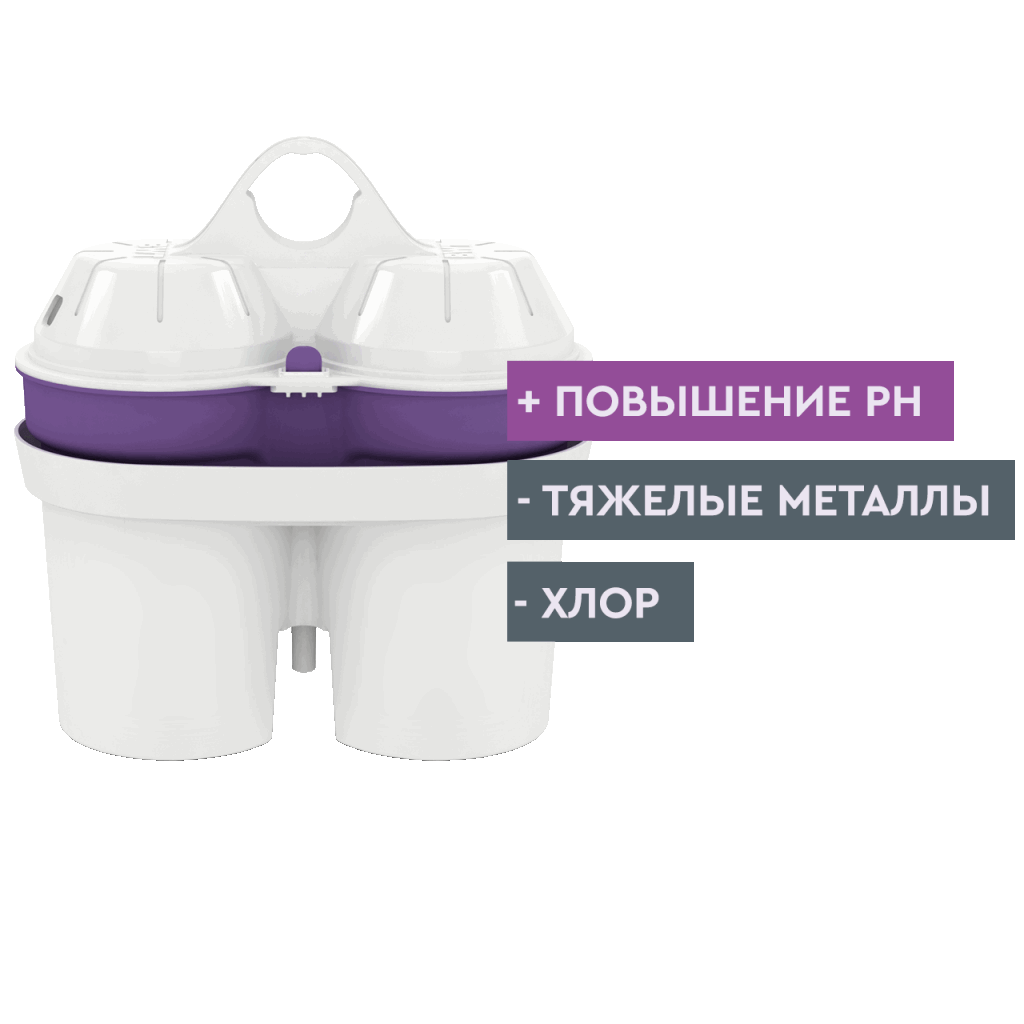814470 Balanced Alkalized water 2 pack Комплект картриджей, cбалансированная щелочная вода 2шт